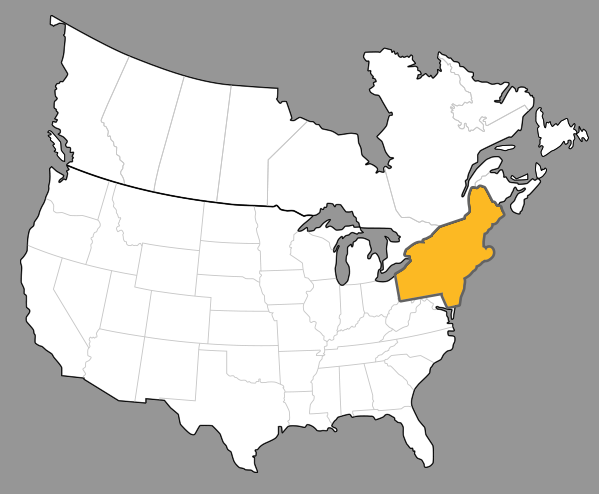 ChartSelect's LakeMaster Legacy Region for LakeMaster Legacy Northeast States V2