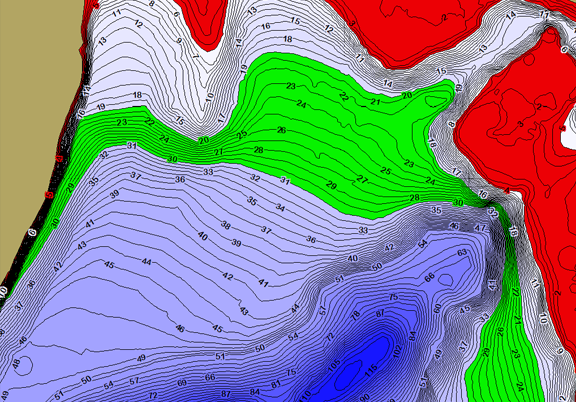 ChartSelect's contour preview for LakeMaster Legacy Quebec V1	 LakeMaster Legacy Region